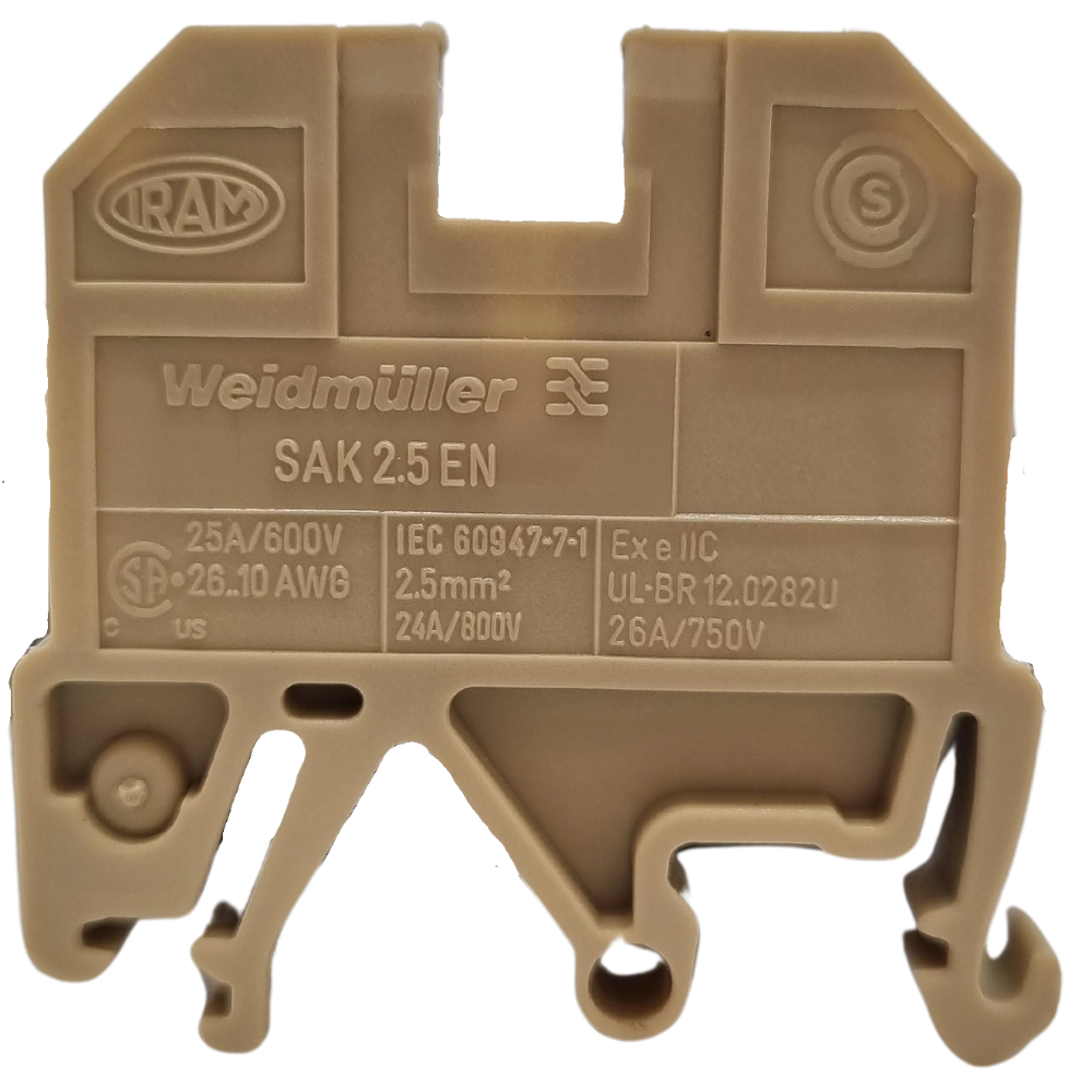 Bornes Weidmuller SAK - WDU - ZDU - Imagem 8