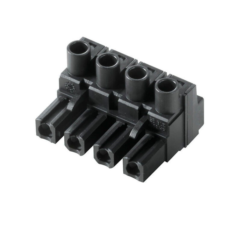 1059600000 Conector BLZ 7 62HP 04 180 SN BK BX Weidmuller 1059600000 Conector BLZ 7 62HP 04 180 SN BK BX Weidmuller