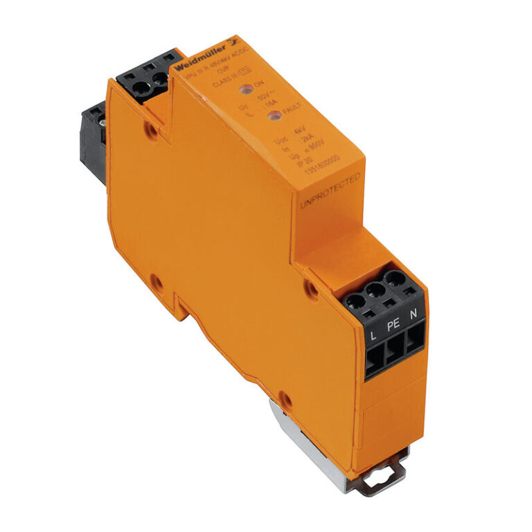 1351600000 Protetor Surto VPU III R 48V 4KV AC DC Weidmuller 1351600000 Protetor Surto VPU III R 48V 4KV AC DC Weidmuller