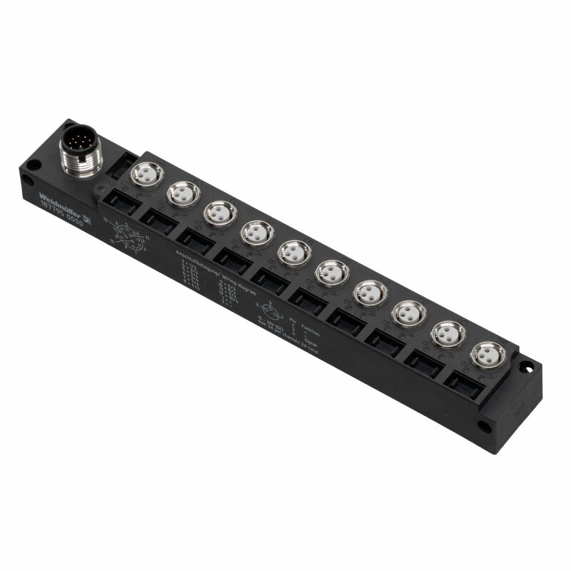 1877950000 Distribuidor SAI 10L VP12 3A M08L PNP Weidmuller