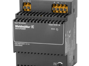 2580240000 Fonte PRO INSTA 60W 12V 5A Weidmuller