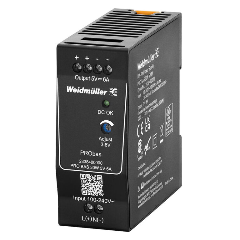 2838400000 Fonte PRO BAS 30W 5V 6A Weidmuller
