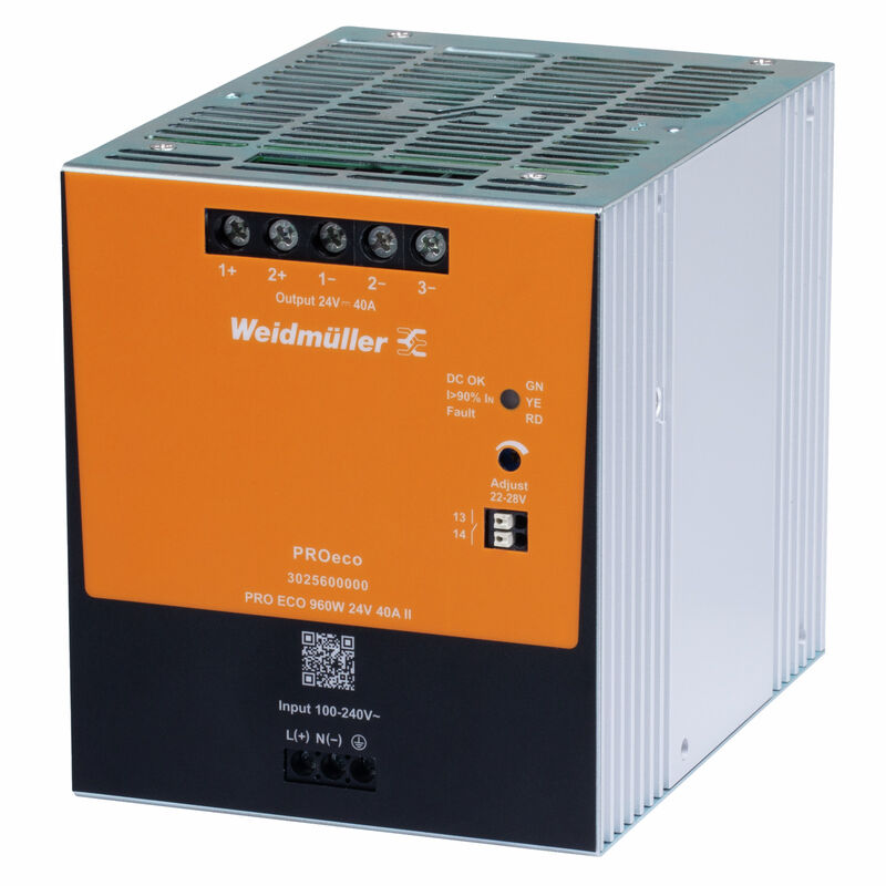 3025600000 Fonte PRO ECO 960W 24V 40A II Weidmuller