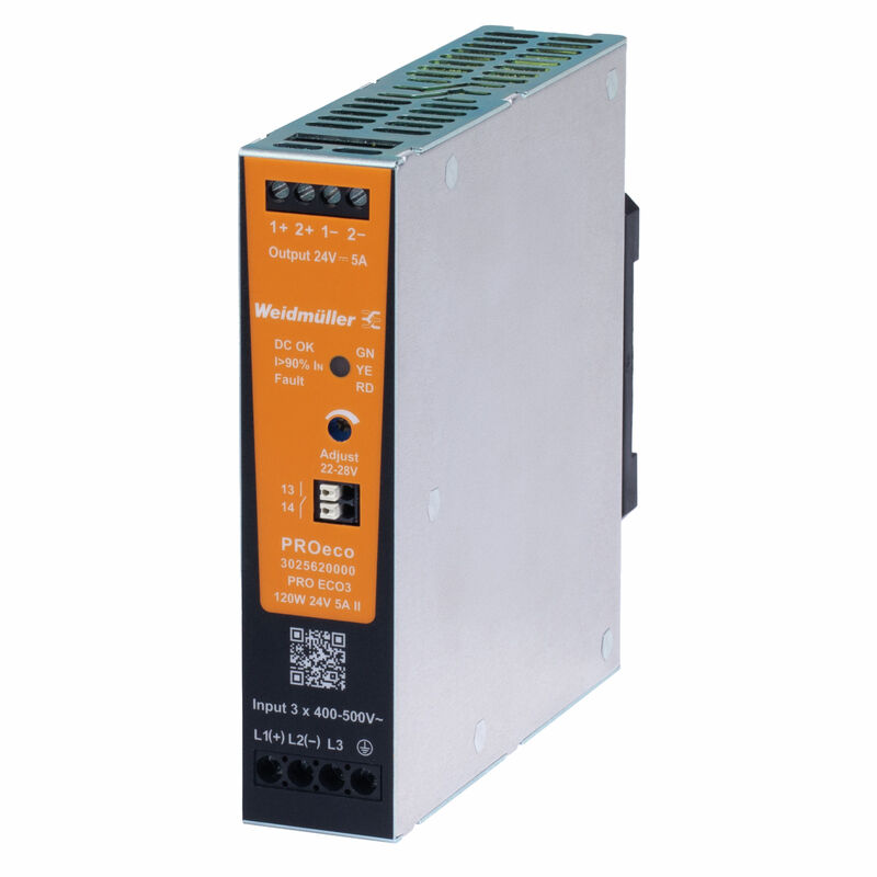 3025620000 Fonte PRO ECO3 120W 24V 5A II Weidmuller