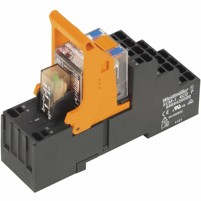 8921120000 AcopladorRele RCMKITP I 24VDC 4CO LD Weidmuller