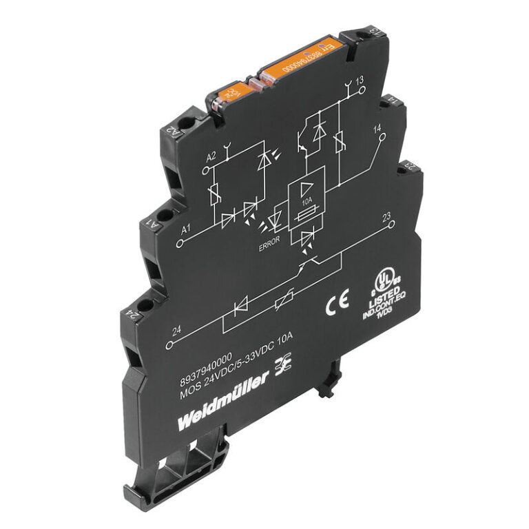 8937940000 Acoplador TERMOPTO MOS 24VDC 5 33VDC 10A Weidmuller 8937940000 Acoplador TERMOPTO MOS 24VDC 5 33VDC 10A Weidmuller