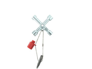 9918130000 Chave Porta CROSS KEY UNIVERSAL RED LINE Weidmuller