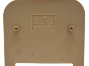 C0130160000 Placa Separação TW Pa Sak 4 6 10 Weidmuller
