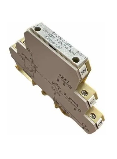 C9043490001 Conversor Dk6 Pt100 3 0 250c 4 20ma Weidmuller